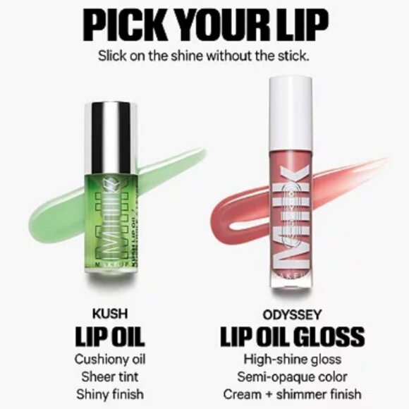 Milk Makeup Odyssey Lip Oil Gloss Creme~DAY TRIP (Warm Brown Shimmer) 6.5ml NIB - Picture 9 of 12